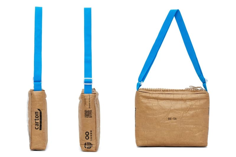 doublet 推出以「貨運紙箱」為靈感的怪異側背包