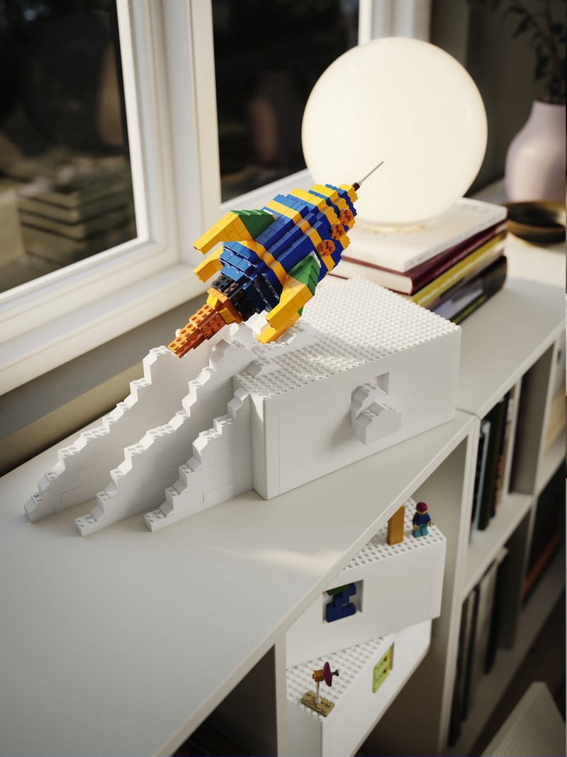 LEGO x IKEA 全新聯名 BYGGLEK 收納櫃曝光