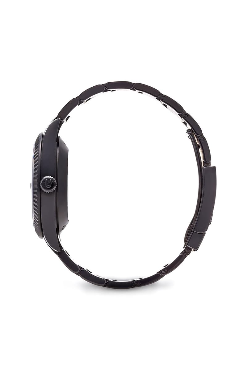 MAD Paris 推出全新 Rolex Datejust 41 啞光黑版本定製腕錶