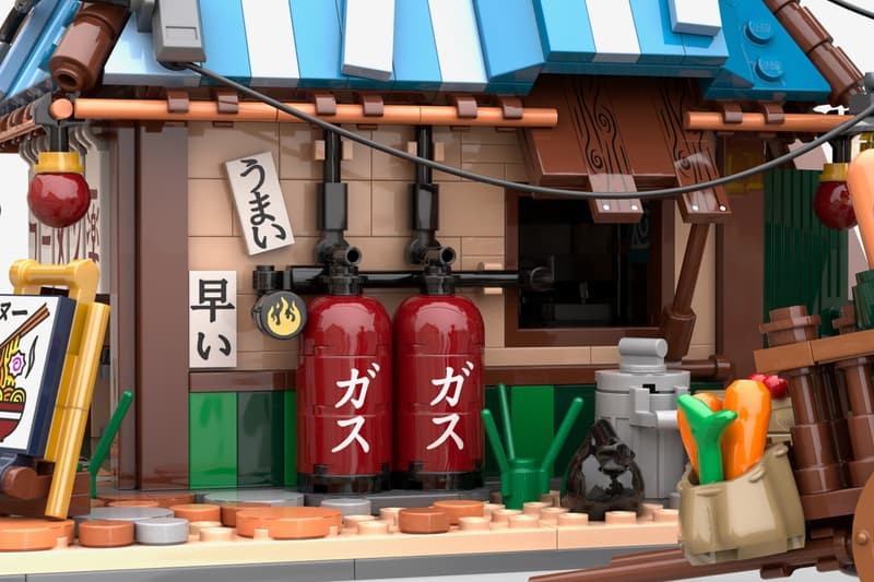 LEGO IDEAS 實體化《Naruto》經典場景「一楽拉麵」