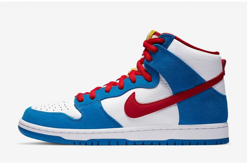 率先近賞 Nike SB Dunk High 全新「Doraemon」配色