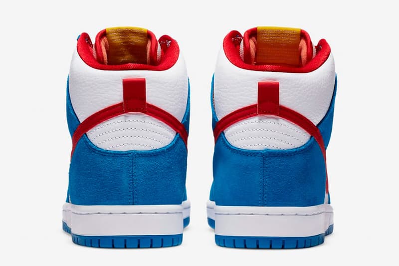 率先近賞 Nike SB Dunk High 全新「Doraemon」配色