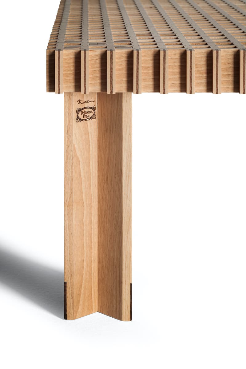 Poltrona Frau 再次推出由建筑设计师 Gianfranco Frattini 设计的 Kyoto 茶几