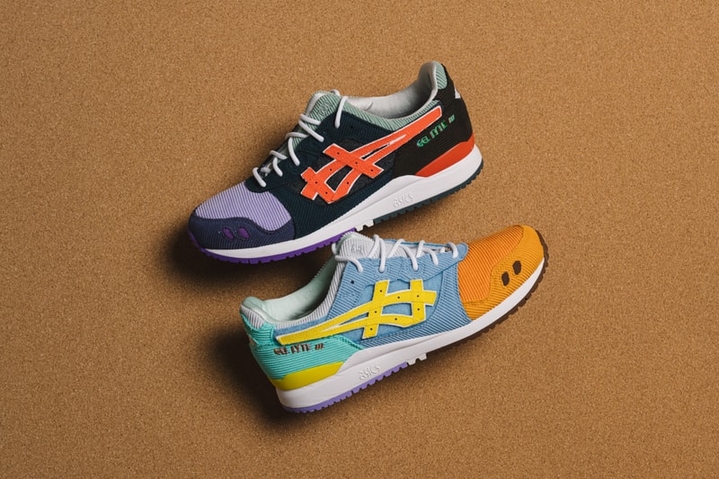 近赏 Sean Wotherspoon x ASICS x atmos 三方联名全新 GEL-Lyte III 鞋款