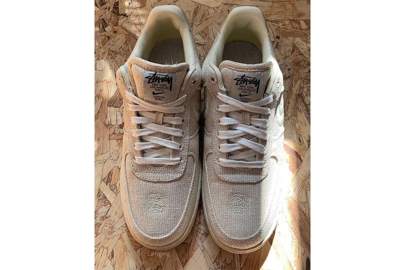 Stüssy x Nike Air Force 1 最新聯乘鞋款曝光