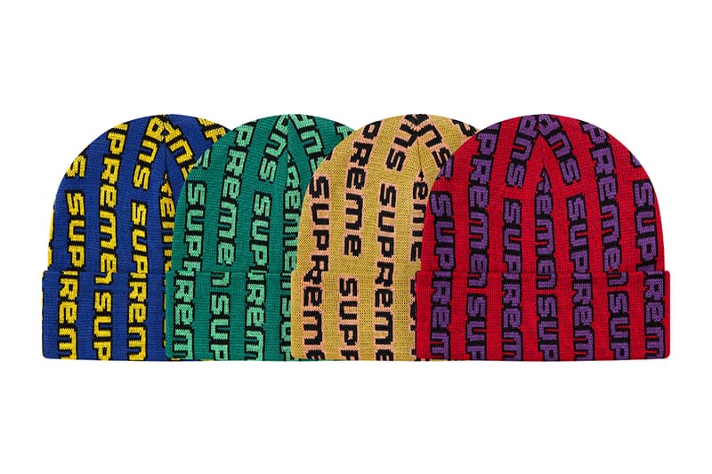Supreme 正式發佈 2020 秋冬 Beanies 毛帽系列