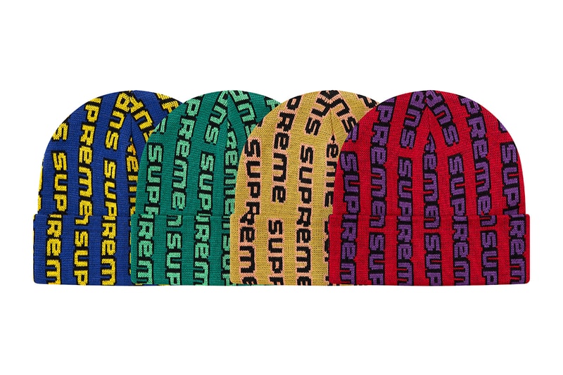 Supreme 正式發佈 2020 秋冬 Beanies 毛帽系列
