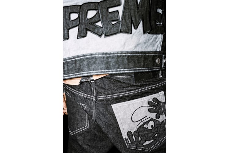 Supreme 率先曝光「The Smurfs 藍色小精靈」最新聯名預覽圖