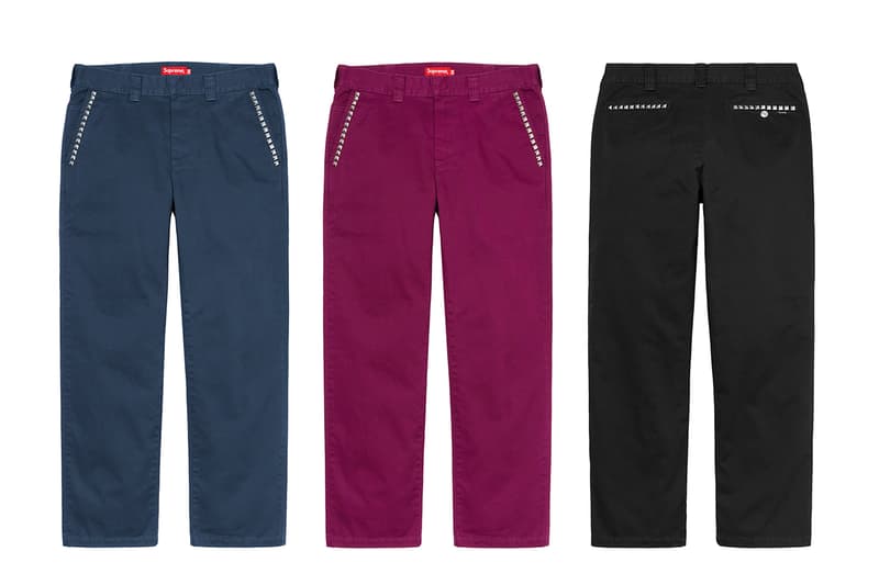 Supreme 正式發佈 2020 秋冬褲款系列