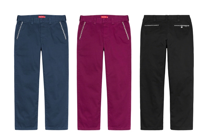 Supreme 正式發佈 2020 秋冬褲款系列