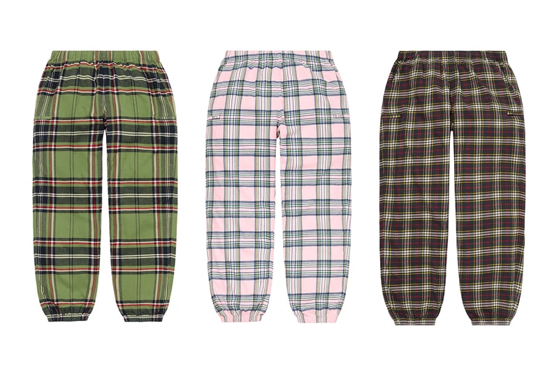 Supreme 正式發佈 2020 秋冬褲款系列