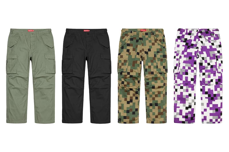 Supreme 正式發佈 2020 秋冬褲款系列
