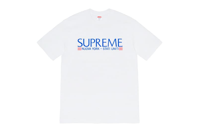 Supreme 2020 秋冬系列第 1 週入手指南