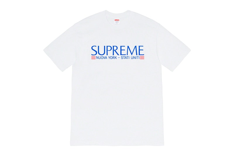Supreme 2020 秋冬系列第 1 週入手指南