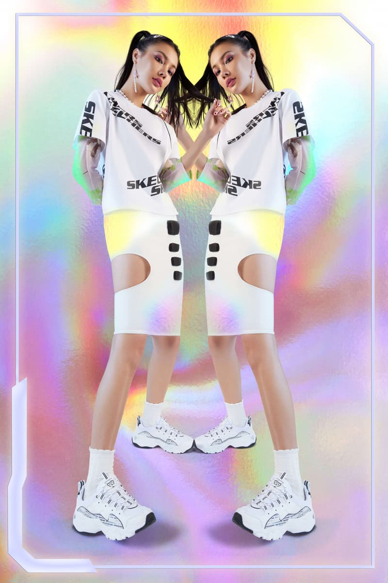 SKECHERS 发布 D' LITES HOLOGRAPHIC 系列