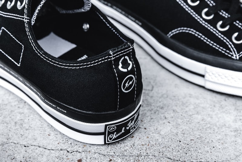 近賞 7 MONCLER x fragment design x Converse Chuck 70 Ox 联名鞋款