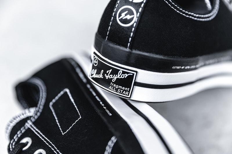 近賞 7 MONCLER x fragment design x Converse Chuck 70 Ox 联名鞋款