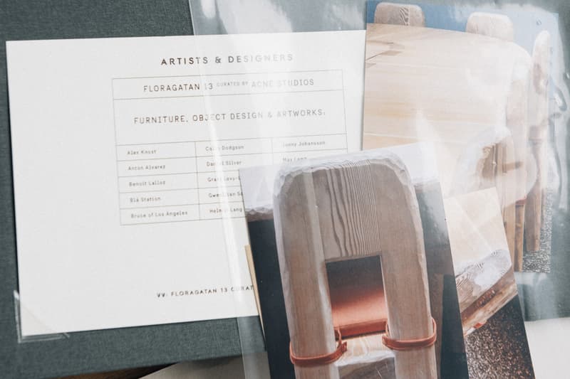 《A Magazine Curated By》发起特别项目「Floragatan 13 Curated By Acne Studios」