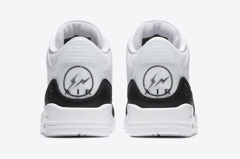 fragment design x Air Jordan 3 最新聯名鞋款官方圖輯正式登場