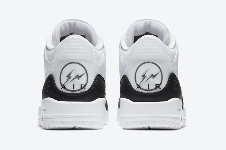 fragment design x Air Jordan 3 最新聯名鞋款官方圖輯正式登場