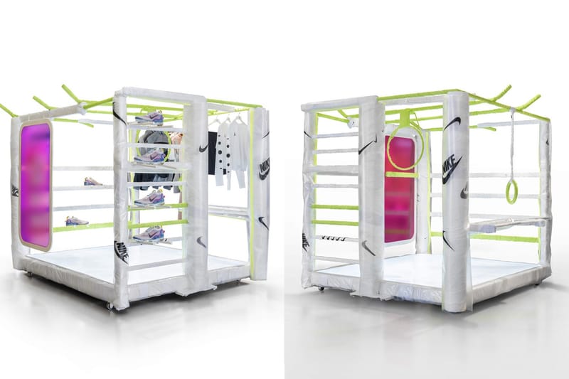 Nike 攜手家具設計師 Harry Nuriev 打造室內展示裝置