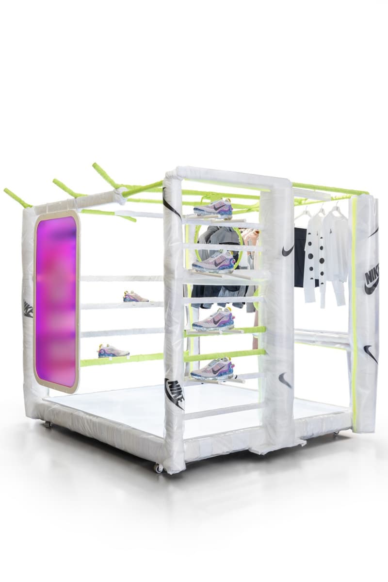 Nike 攜手家具設計師 Harry Nuriev 打造室內展示裝置