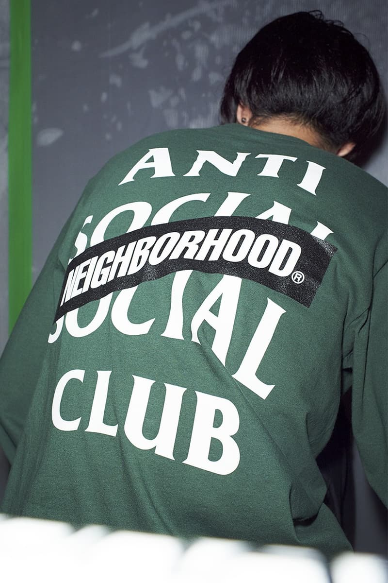 NEIGHBORHOOD x Anti Social Social Club 全新聯乘系列發佈