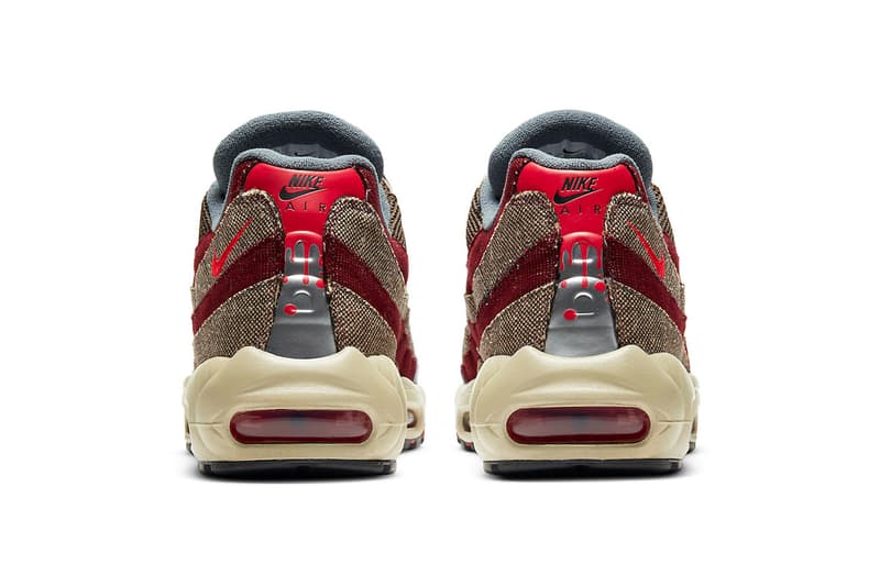 Nike Air Max 95 推出知名驚悚電影《半夜鬼上床》殺人魔「Freddy Krueger」配色