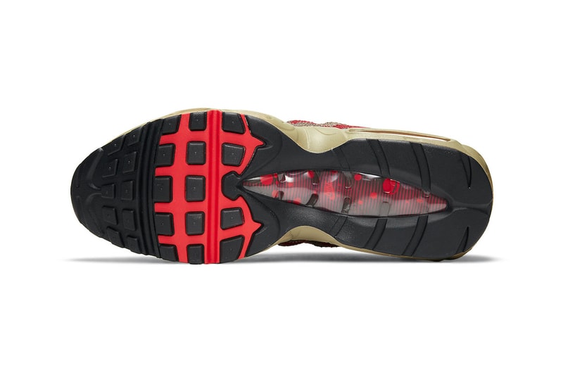Nike Air Max 95 推出知名驚悚電影《半夜鬼上床》殺人魔「Freddy Krueger」配色