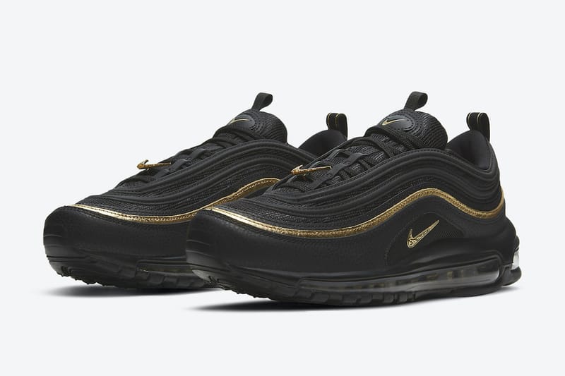 Nike Air Max 97 人氣配色「Black/Metallic Gold」即將復刻重製上架