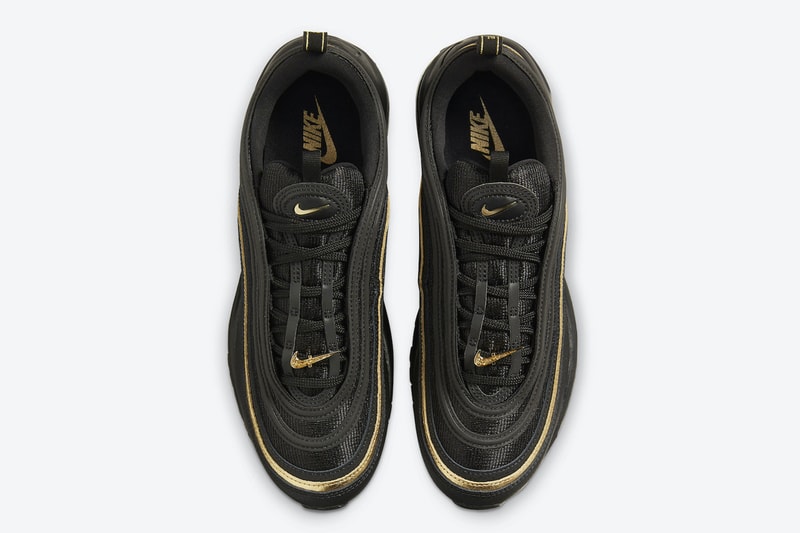 Nike Air Max 97 人氣配色「Black/Metallic Gold」即將復刻重製上架