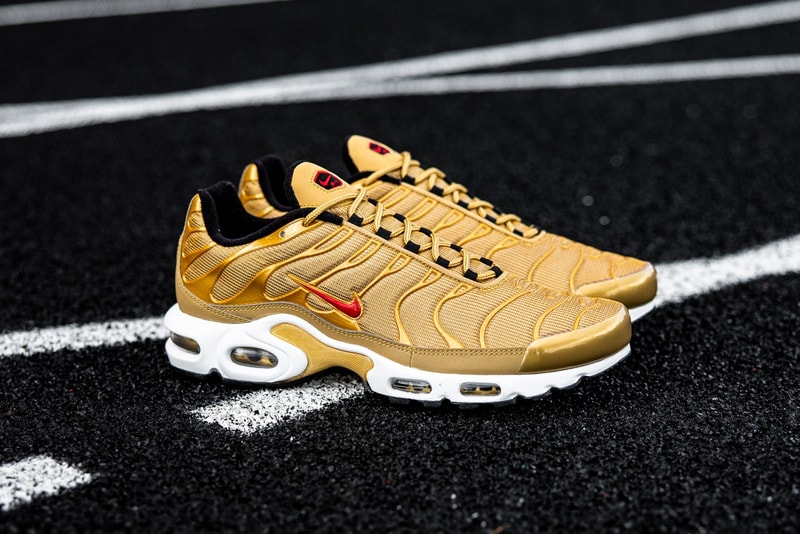 Nike Air Max Plus 人氣配色「Metallic Gold」即將重新補貨上架