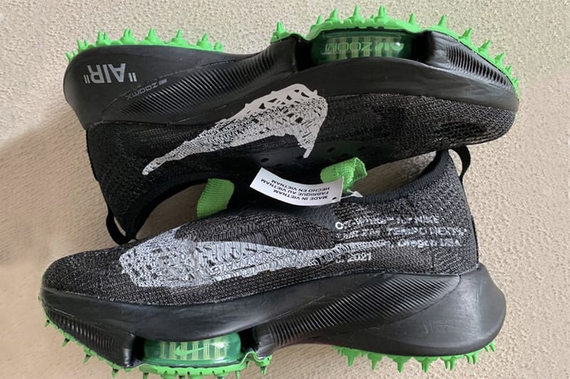 Off-White™ x Nike Air Zoom Tempo Next% FK 全新聯名鞋款首次曝光