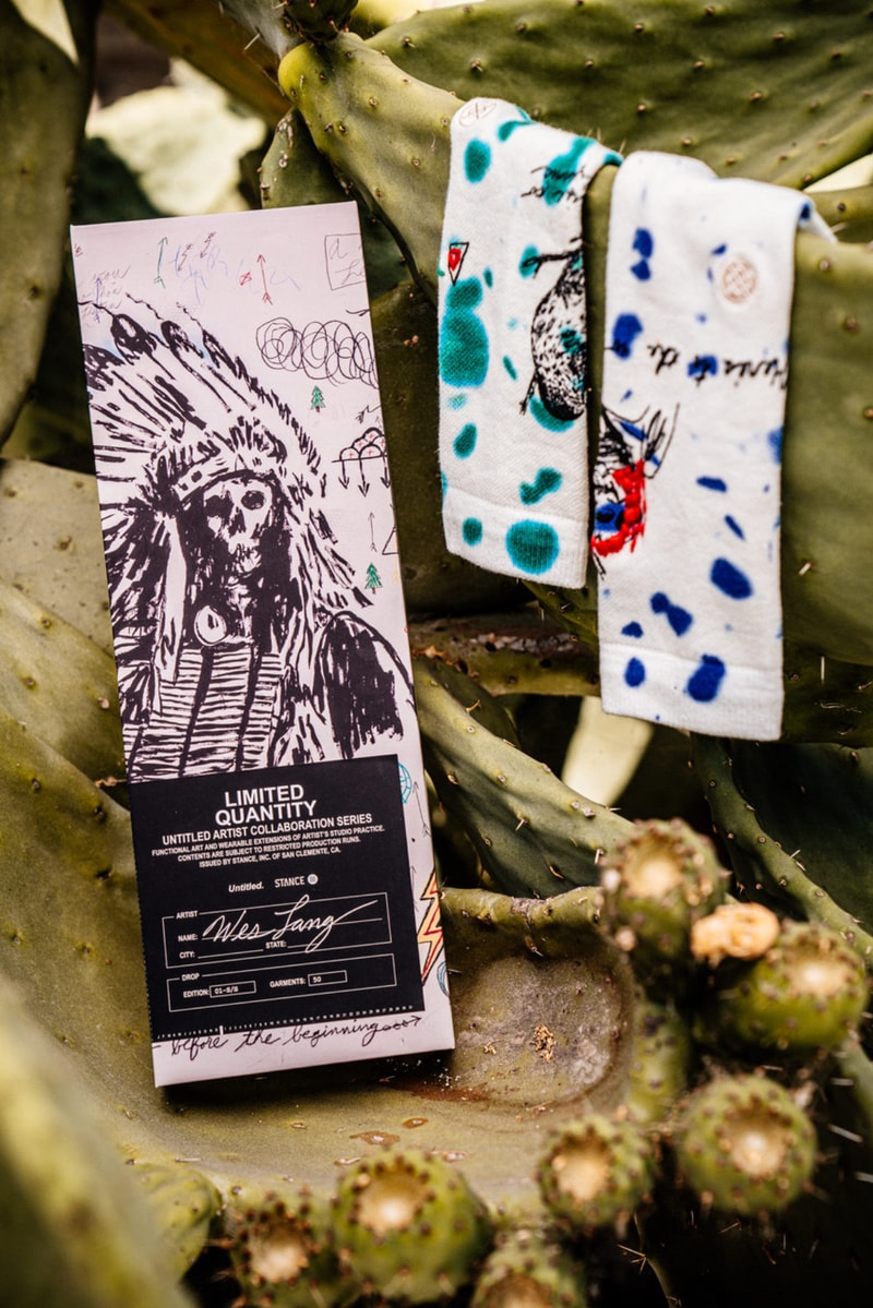 STANCE 與藝術家 Wes Lang 推出全新聯名限量系列
