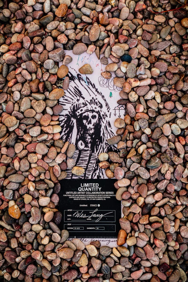 STANCE 與藝術家 Wes Lang 推出全新聯名限量系列