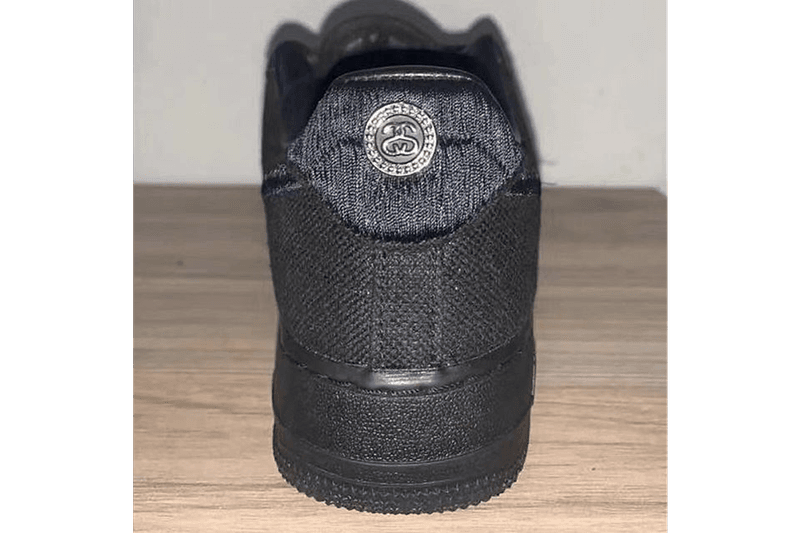 Stüssy x Nike Air Force 1 最新聯名黑色鞋款曝光