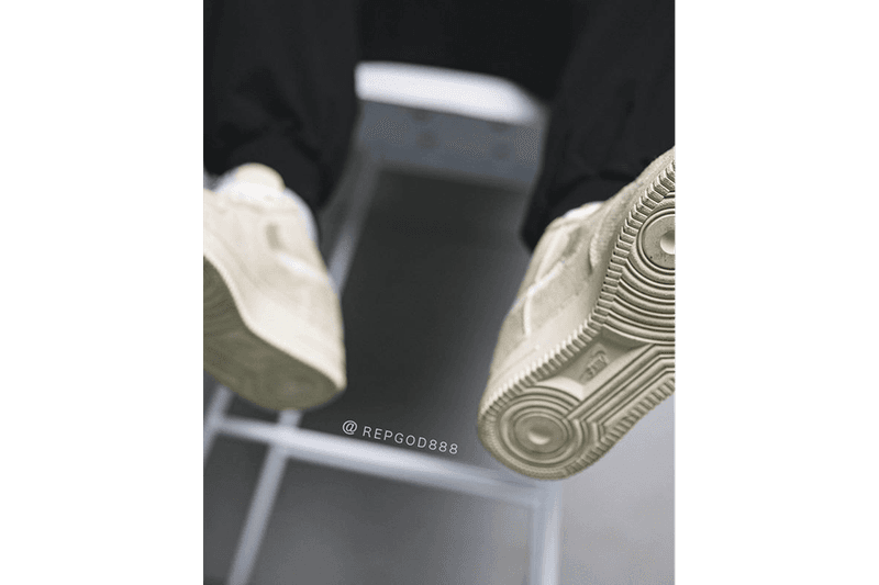 率先上腳 Stüssy x Nike Air Force 1 全新聯名配色「Fossil Stone」