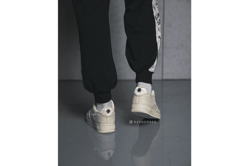 率先上腳 Stüssy x Nike Air Force 1 全新聯名配色「Fossil Stone」