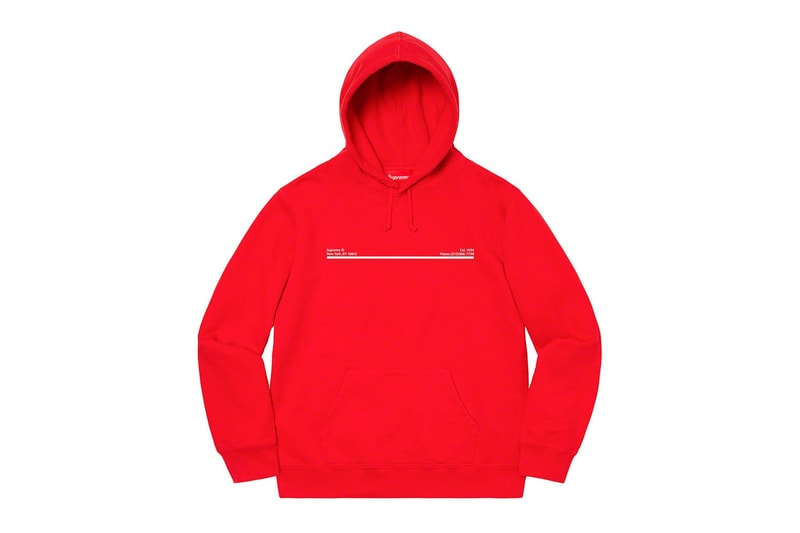 Supreme 2020 秋冬系列第 5 週入手指南