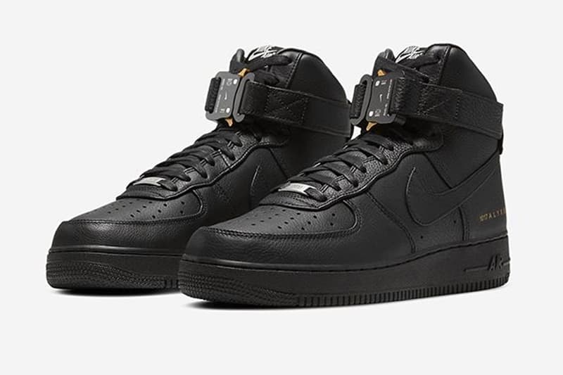 1017 ALYX 9SM x Nike Air Force 1 High 全新聯名鞋款官方圖輯登場