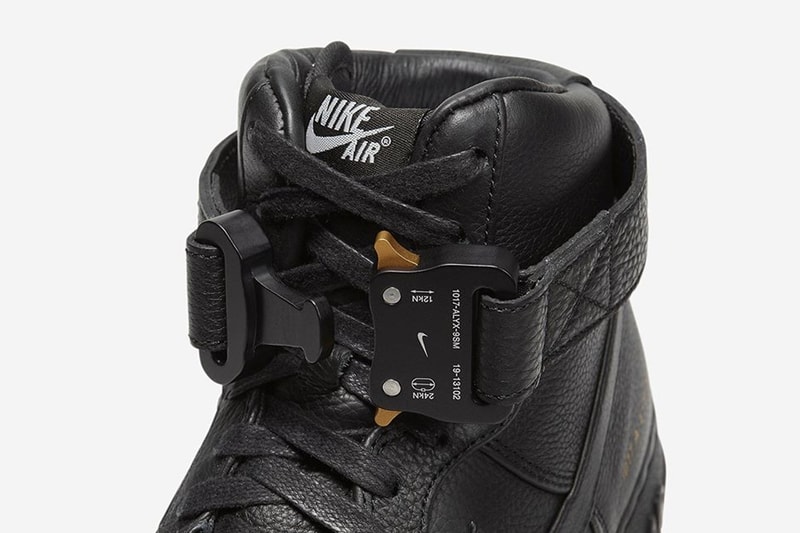 1017 ALYX 9SM x Nike Air Force 1 High 全新聯名鞋款官方圖輯登場