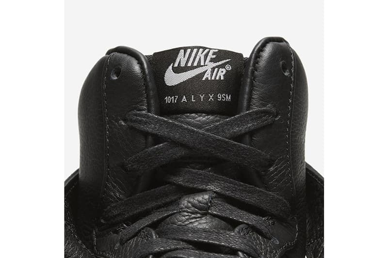 1017 ALYX 9SM x Nike Air Force 1 High 全新聯名鞋款官方圖輯登場