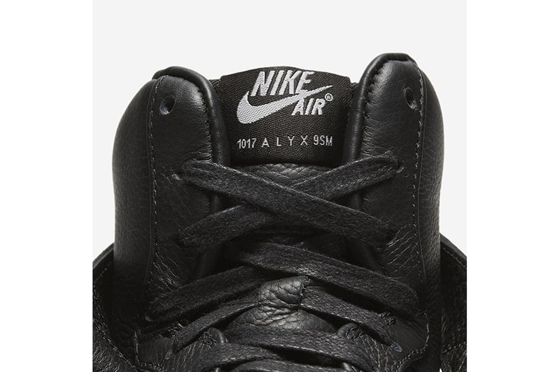 1017 ALYX 9SM x Nike Air Force 1 High 全新聯名鞋款官方圖輯登場