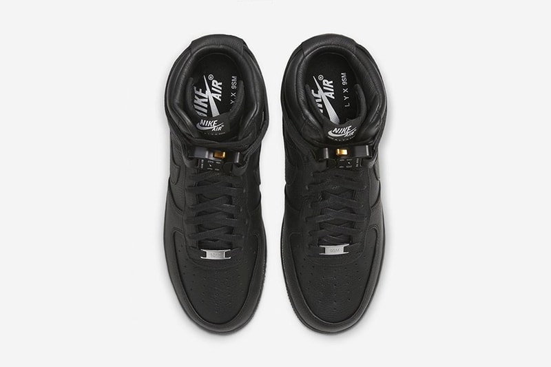 1017 ALYX 9SM x Nike Air Force 1 High 全新聯名鞋款官方圖輯登場