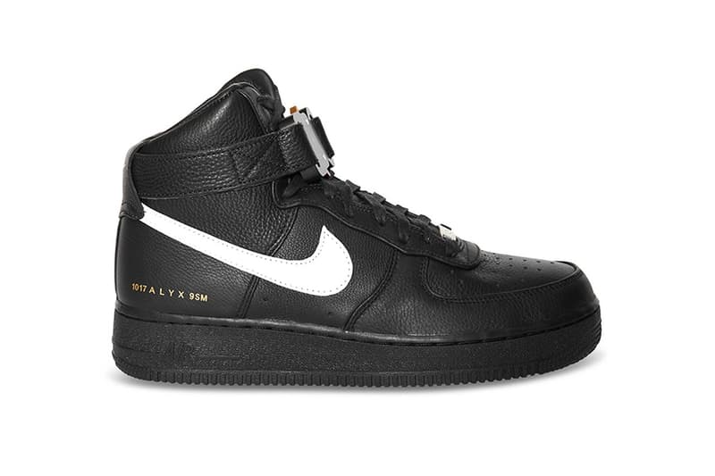 1017 ALYX 9SM x Nike Air Force 1 High 發售情報正式公開
