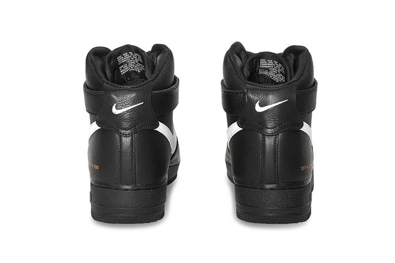 1017 ALYX 9SM x Nike Air Force 1 High 發售情報正式公開