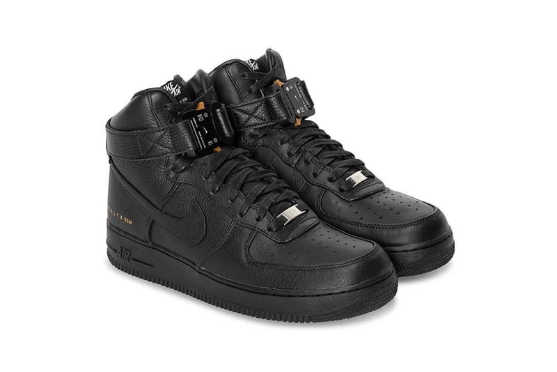 1017 ALYX 9SM x Nike Air Force 1 High 發售情報正式公開