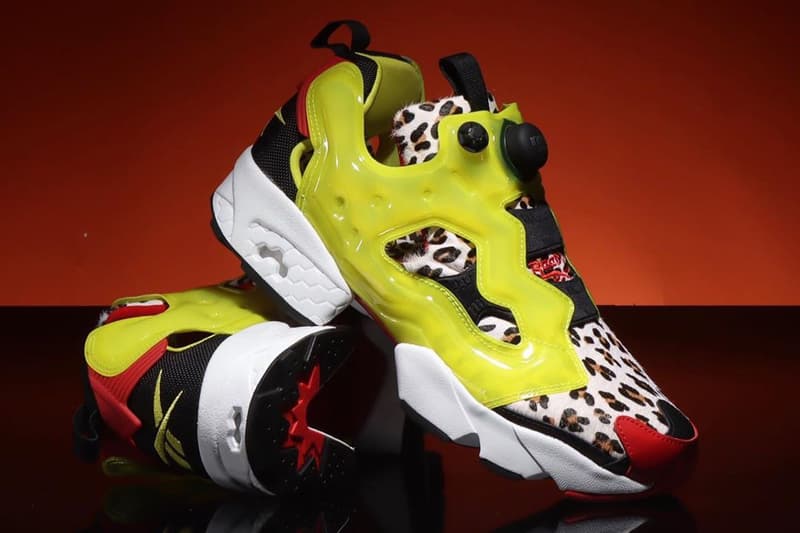 atmos x Reebok Instapump Fury 最新聯名配色「Citron Animal」即將發售