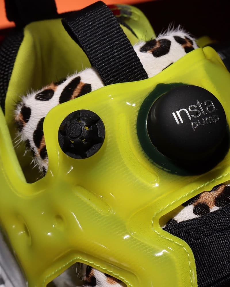 atmos x Reebok Instapump Fury 最新聯名配色「Citron Animal」即將發售