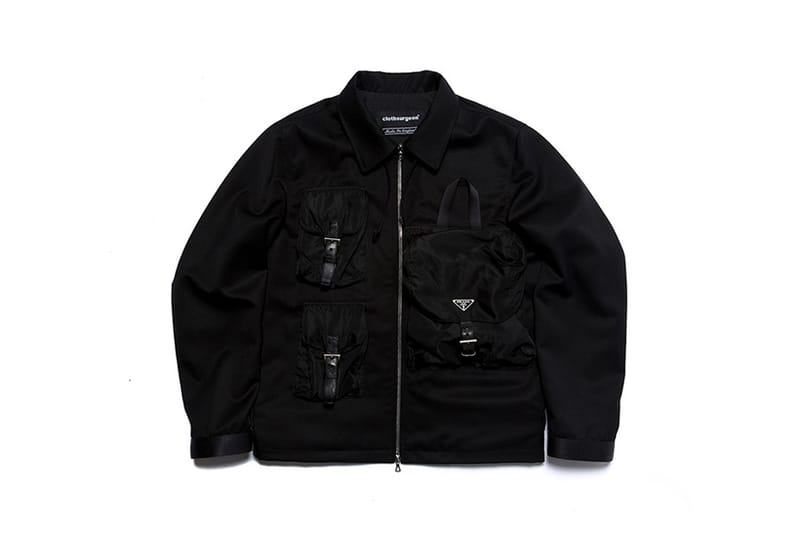 clothsurgeon 推出 Prada 尼龙背包改造飛行夾克